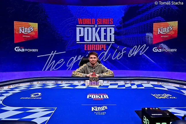 Simone Andrian, €1.3 백만에 WSOP 유럽 메인 이벤트 승리